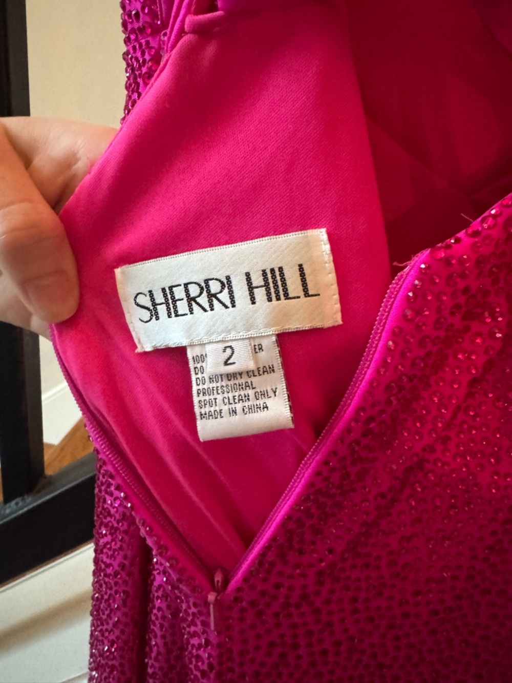 Sherri Hill Prom Dress Size 2 - Picture 4 of 7